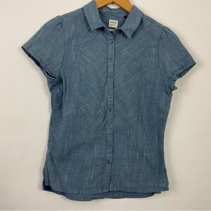 Prana‎ Kayta Button Up Organic Shirt Size XS